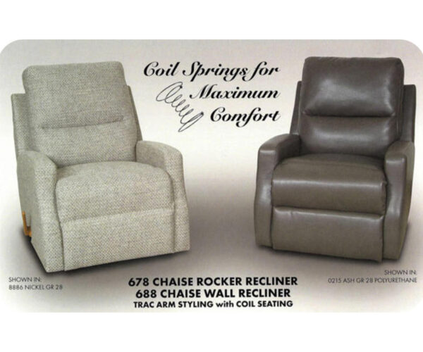 678 Chaise Rocker Recliner