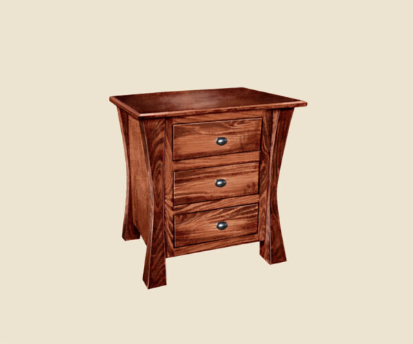 Elmo 3 Drawer Night Stand