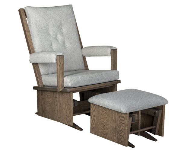 Remi Glider and Ottoman