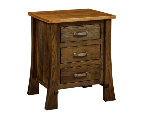 Grant 3 Drawer Nightstand