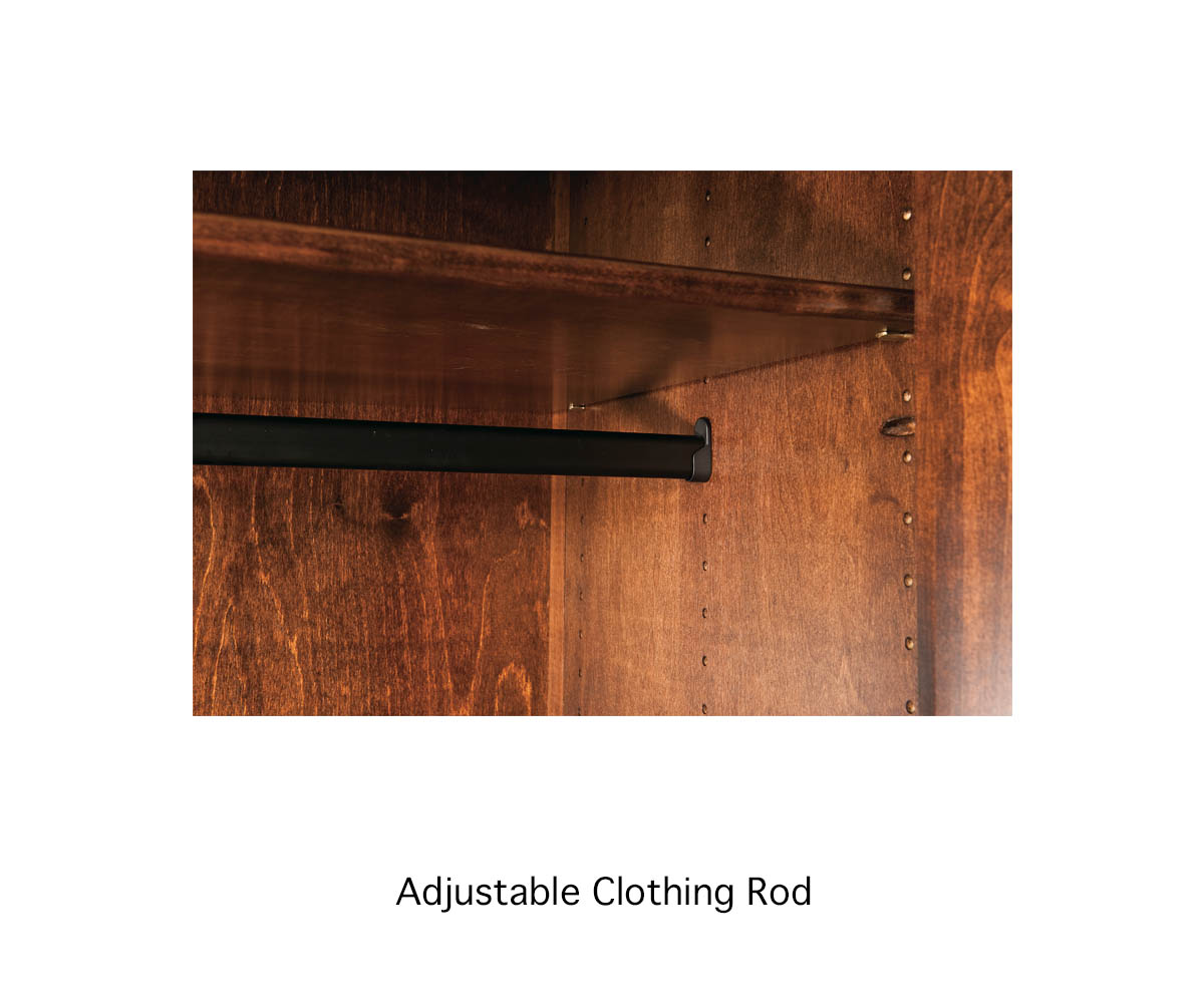 Shaker Wardrobe Armoire - Image 2