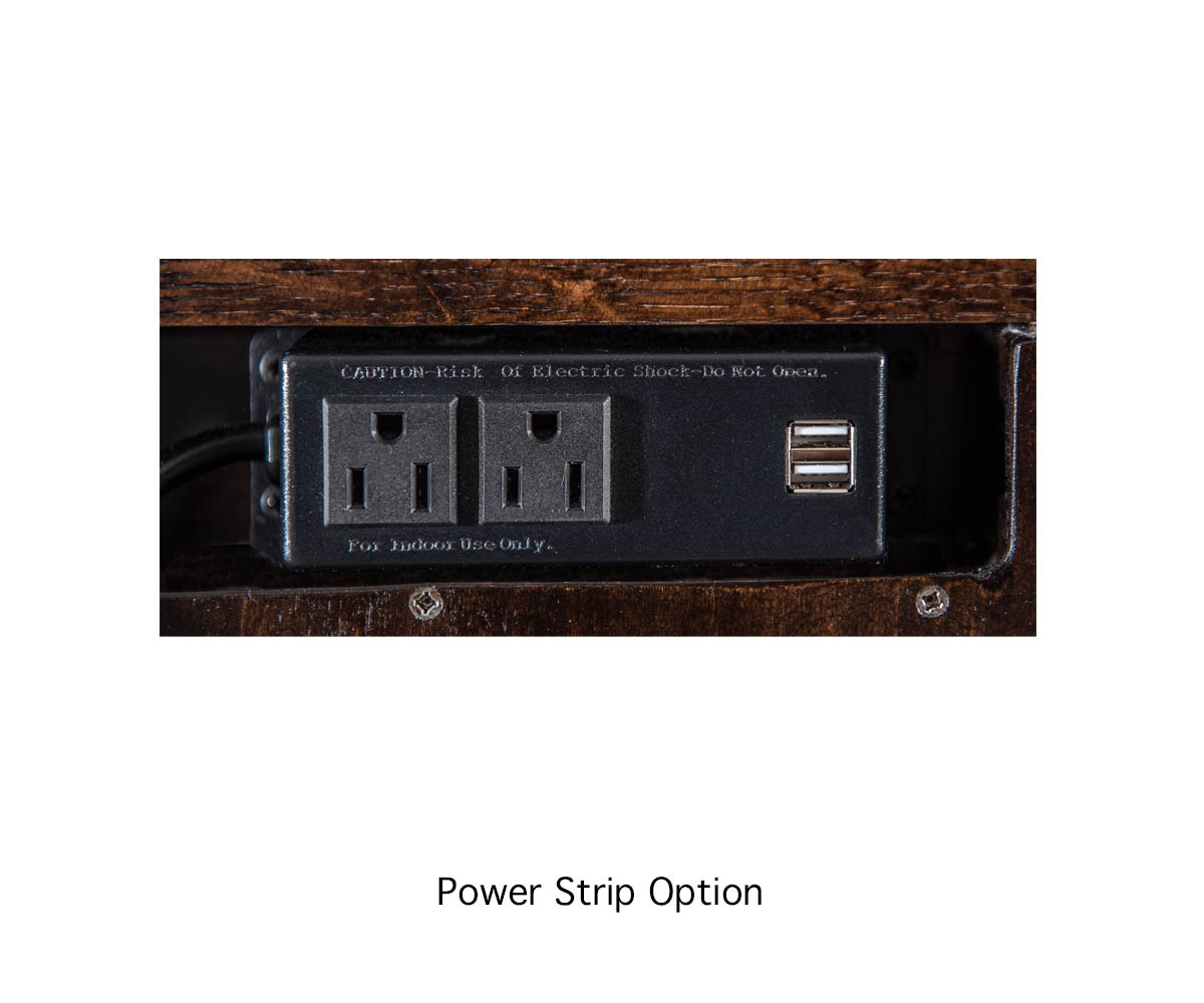 Chippewa Sleigh 1 Drawer Open Nightstand - Image 3