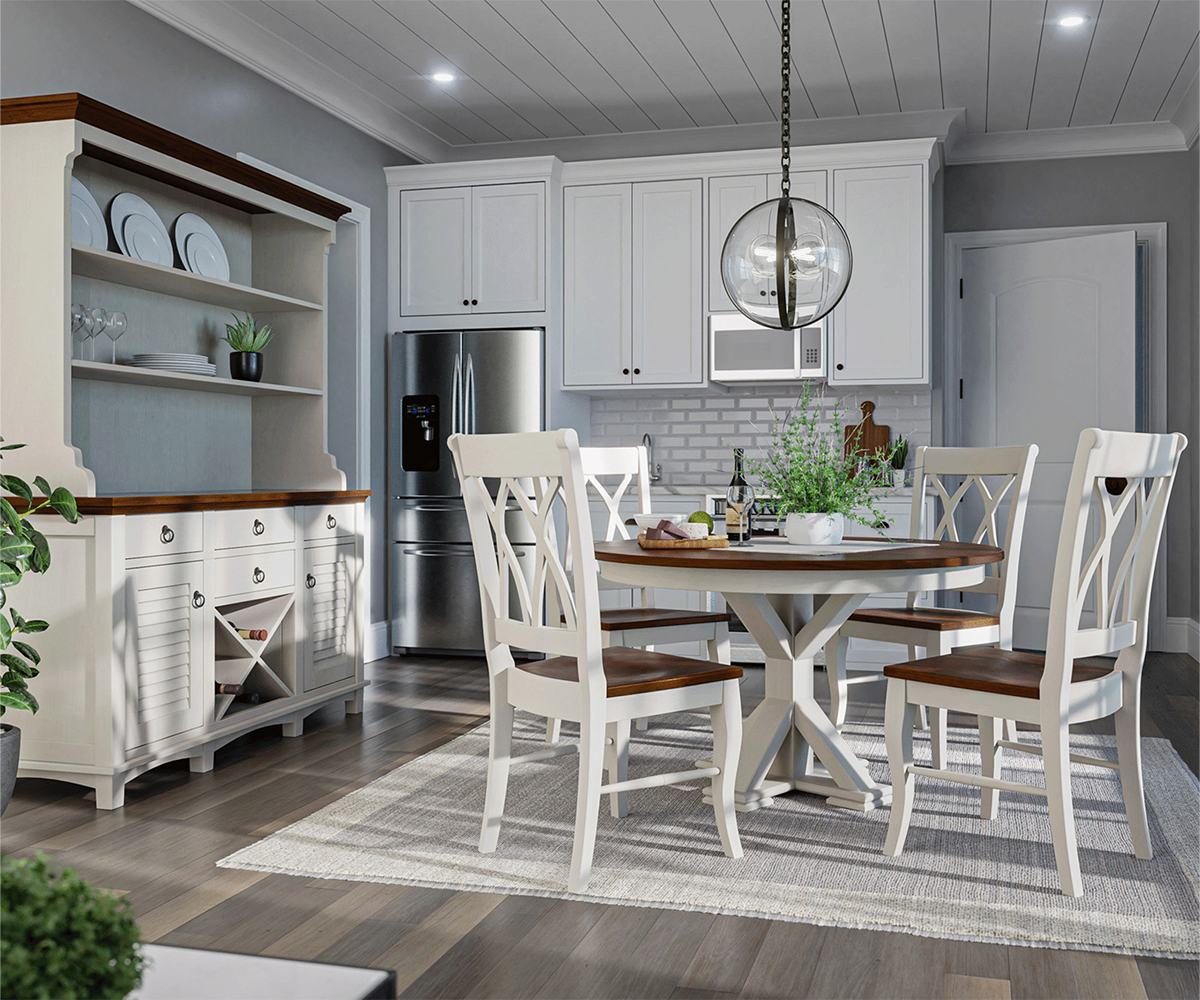 Glendale dining collection at Memory Lane Furniture