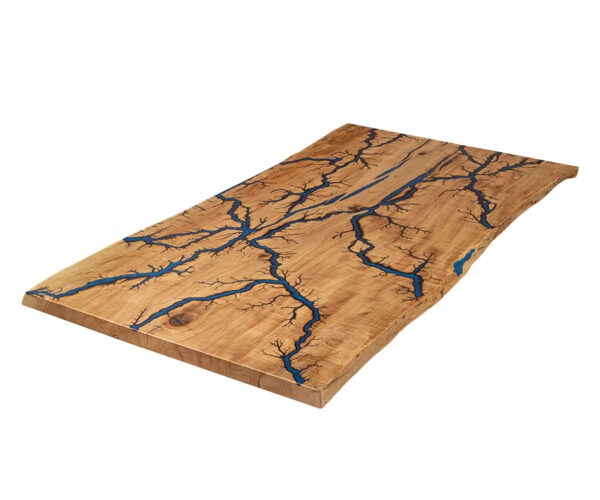Azure Blue Maple Lightening Slab
