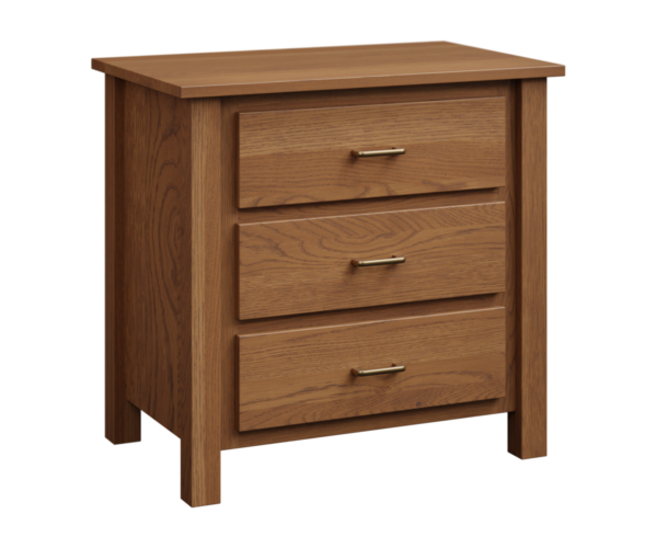 Crestwood 3 Drawer Nightstand