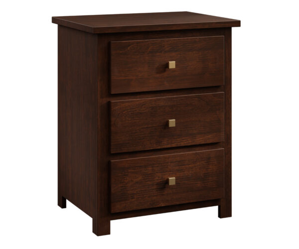 Barndoor 3 Drawer Nightstand
