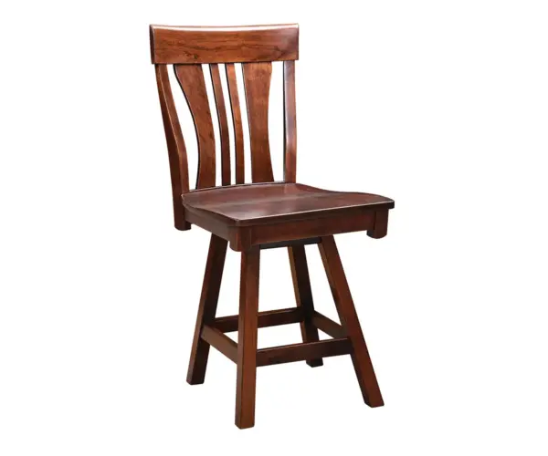 Rosewood Swivel Bar Stool