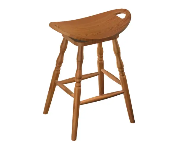 Sandtree 24" Swivel Saddle Stool