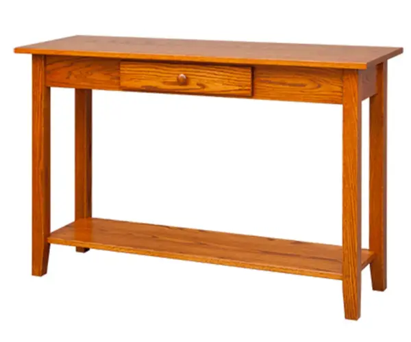 Shaker Sofa Table with Drawer & Shelf